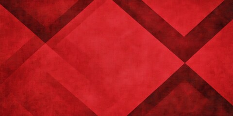 Poster - Elegant Red Background with Diamond Pattern Design for Creative Projects and Digital Media Use