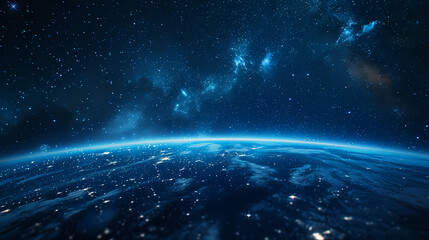 Wall Mural - planet in space
