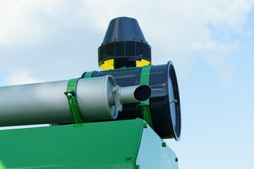 Poster - Innovative machinery showing sophisticated design for efficiency and performance