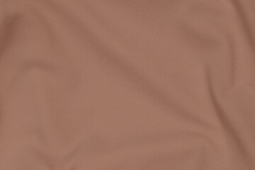 Poster - Wrinkled beige  cloth  fabric background 