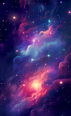 Wall Mural - star of space