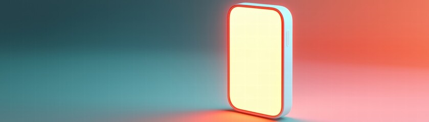 Poster - ai-powered mobile app for personalized relaxation visualization modern design digital environment fu