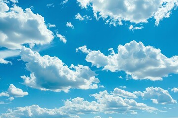 image of blue cloudy sky in daytime. texture for background usage