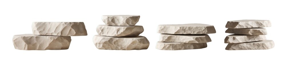 stone pedestal or stone display podium (png)