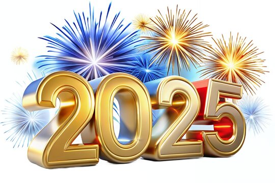 Happy New Year 2025, Christmas New Year , Christmas