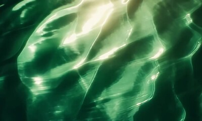 Poster - Captivating reflections dance on tranquil water's surface at dawn, showcasing nature's beauty and serenity in a peaceful locale. Generative AI