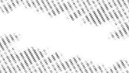 Poster - black and white abstract stripes pattern with halftone effect for background and jersey design. vect
