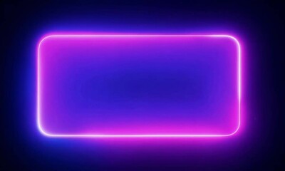 Poster - Experience a vibrant neon light display with dynamic colors creating a mesmerizing ambiance at night. Generative AI
