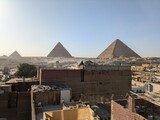 Kairo Ägypten Pyramiden von Gizeh 