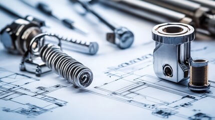 Poster - mechanical engineers are responsible for designing tools and equipment used in a variety of industri