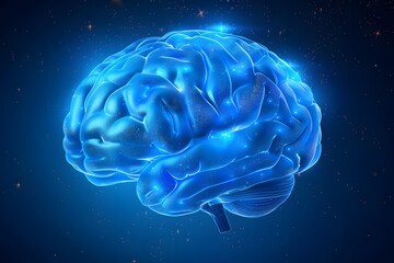 Poster - Illuminated Brain