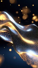 Poster - Innovative quantum computing funding strategies global tech sector digital artwork futuristic environment abstract viewpoint investment trends