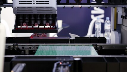 Wall Mural - Experience the cutting edge Advanced Robotic Printing Technology actively in action today. Media
