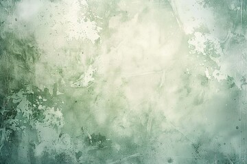 Poster - A wall with a green background and a white wall