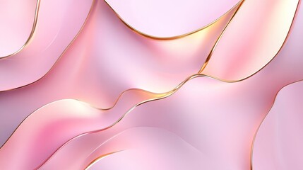 Poster - Fluid abstract patterns digital art textured background soft colors aesthetic contemporary design concepts