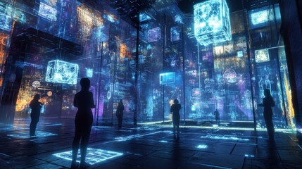 Poster - Exploring a futuristic digital realmimmersive data visualization experience in an urban environment perspective