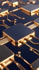 Poster - Investing in ethical ai developmentensuring responsible technology in modern society digital landscape close-up viewpoint