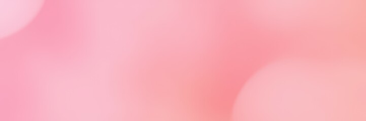 Wall Mural - Soft pastel pink abstract background with blurred bokeh highlights creating a calming atmosphere for design work