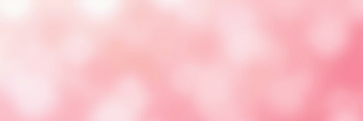 Wall Mural - Soft pink bokeh background creating a dreamy atmosphere for various applications