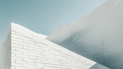 Poster - Modern architectural design urban setting photography minimalist environment aerial view abstract concepts for visual impact