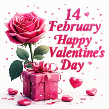 HAPPY VALENTINE'S DAY celebration special design and hd quality