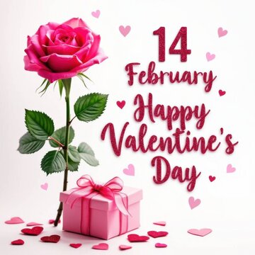 HAPPY VALENTINE'S DAY celebration special design and hd quality
