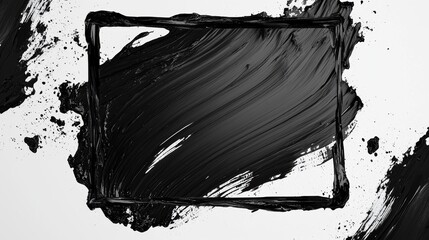 Poster - Dynamic artistic expression abstract studio digital artwork minimalist environment close-up view creative concept