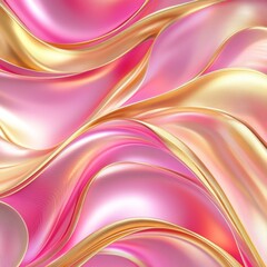 Poster - Dynamic flowing texture abstract design colorful waves digital art close-up modern aesthetic for visual impact
