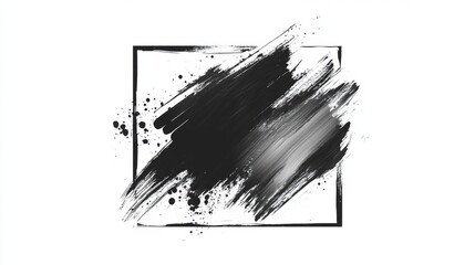 Poster - Dynamic abstract art composition contemporary gallery digital artwork minimalist environment artistic perspective modern expressionism