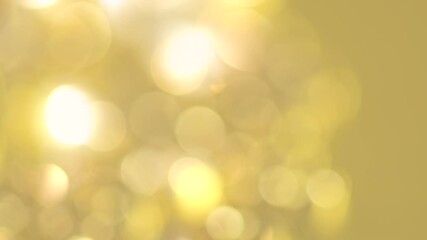 Wall Mural - holiday gold bokeh background. glitter golden blurred sparkles background. gold glitter blur dust ab