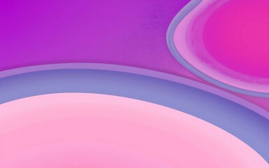 Poster - Abstract pastel background soft purple pink shapes layered curves gradient design
