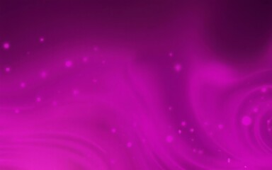 Poster - Bright magenta glow abstract bokeh background shiny pink purple lights
