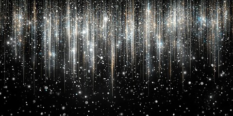 Poster - Sparkling light display creates a mesmerizing atmosphere for celebrations and festivities