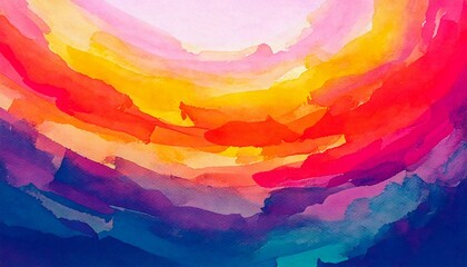 Wall Mural - abstract watercolor full background art design illustration