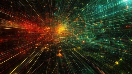 Poster - Abstract Digital Network Visualization in Big Data Context