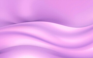 Poster - Smooth silky lavender waves abstract purple lilac gradient background texture
