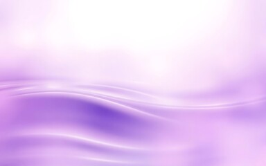 Poster - Soft light pastel purple abstract background smooth waves gentle gradient texture