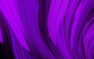 Poster - Vibrant purple abstract background swirling waves create a rich gradient color texture design.