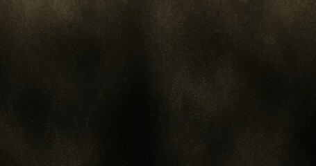 Poster - dark background with shimmering texture and golden glow. the image evokes a sense of mystery and int