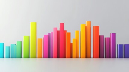 Poster - Colorful Rectangular Blocks Form Abstract Pattern