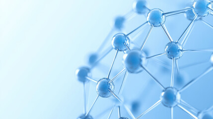 Molecular Structure in Blue