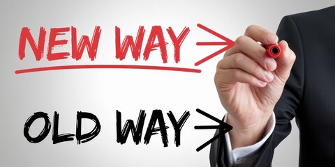 Poster - Choosing a New Path: Embracing Change and Transformation
