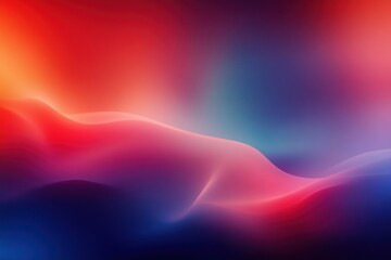 Wall Mural - Red and Blue Gradient Background Abstract Illumination Light Texture Modern Art