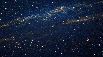 Wall Mural - starry night sky filled with twinkling stars.