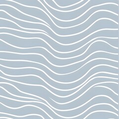 Fototapete - Abstract Wavy Lines Background