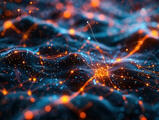 Poster - Exploring neural connectivity dynamic node visualization in infographics