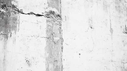 Poster - Weathered gray concrete wall with grunge texture suitable for backgrounds and artistic projects