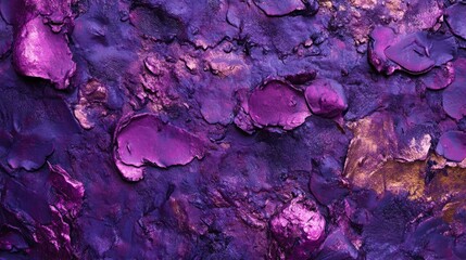 Poster - Vivid Violet Abstract Textures with Bokeh Effect in Very Peri Color Trend 2022