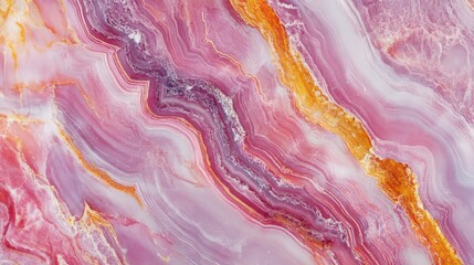Poster - Elegant pink marble texture background with intricate patterns for stylish design projects and modern aesthetics.