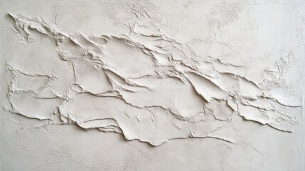 Poster - Textured raw cement plaster wall with vintage unfinished appearance showcasing intricate surface details and natural imperfections